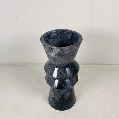 Pristine Vase - Black & Blue