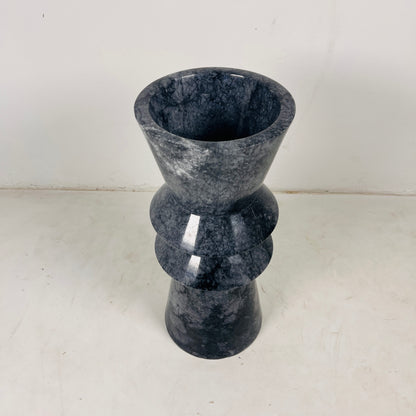 Pristine Vase - Black & Blue