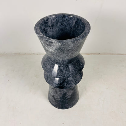 Pristine Vase - Black & Blue
