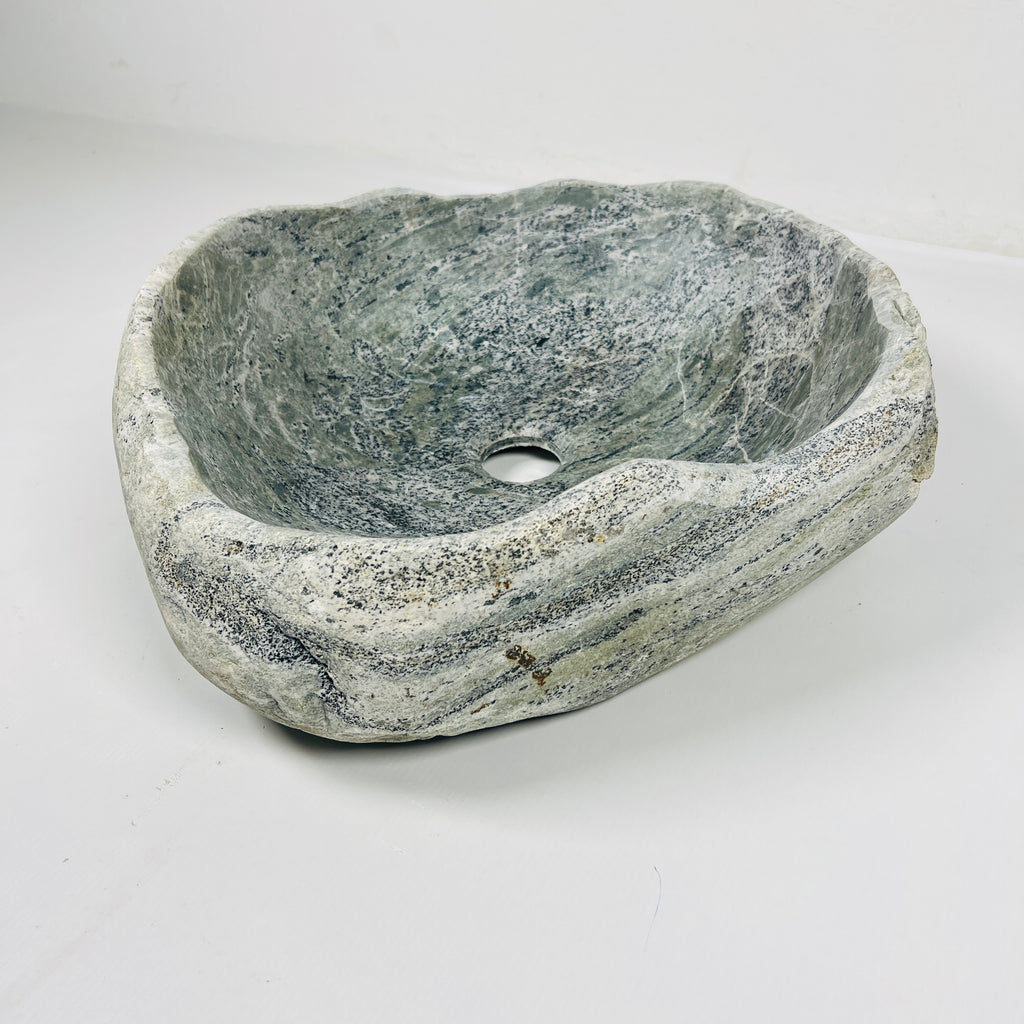 River Rock Grey Stone Sink