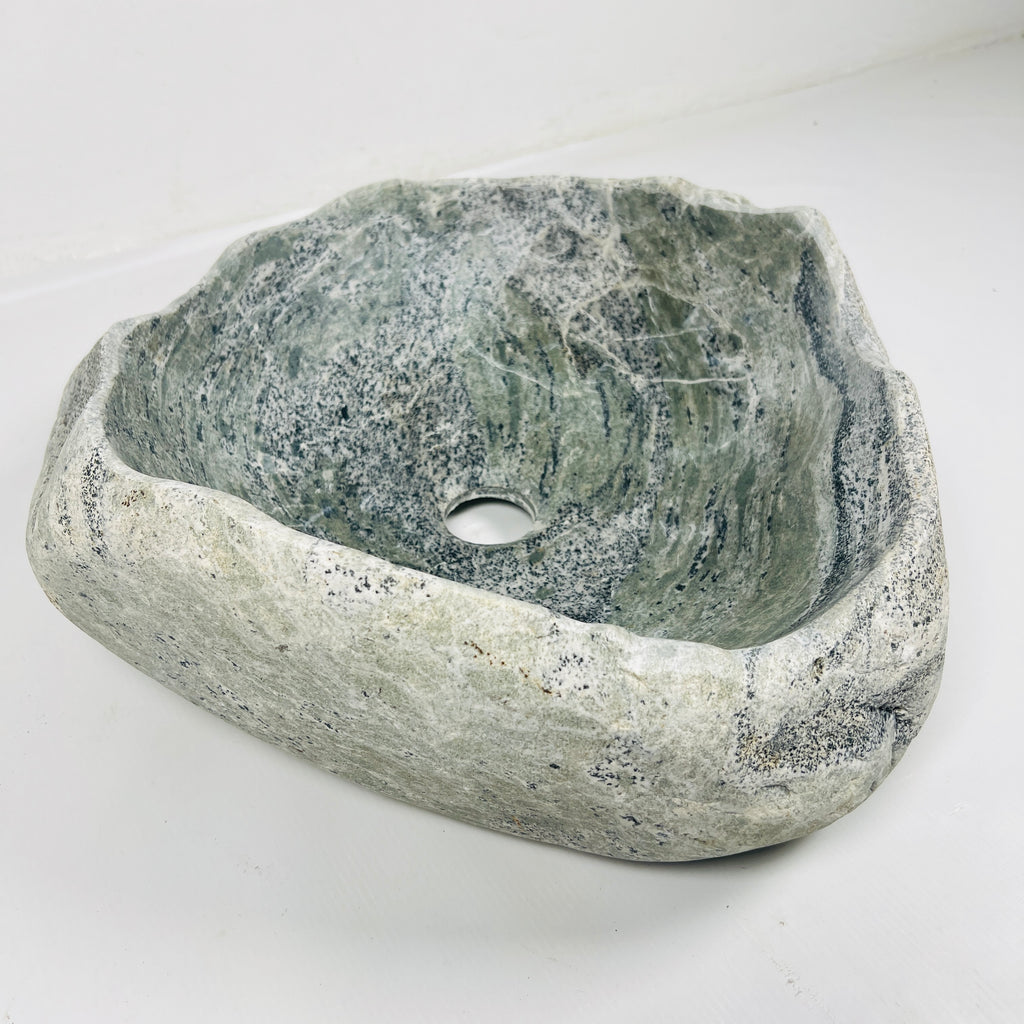 River Rock Grey Stone Sink