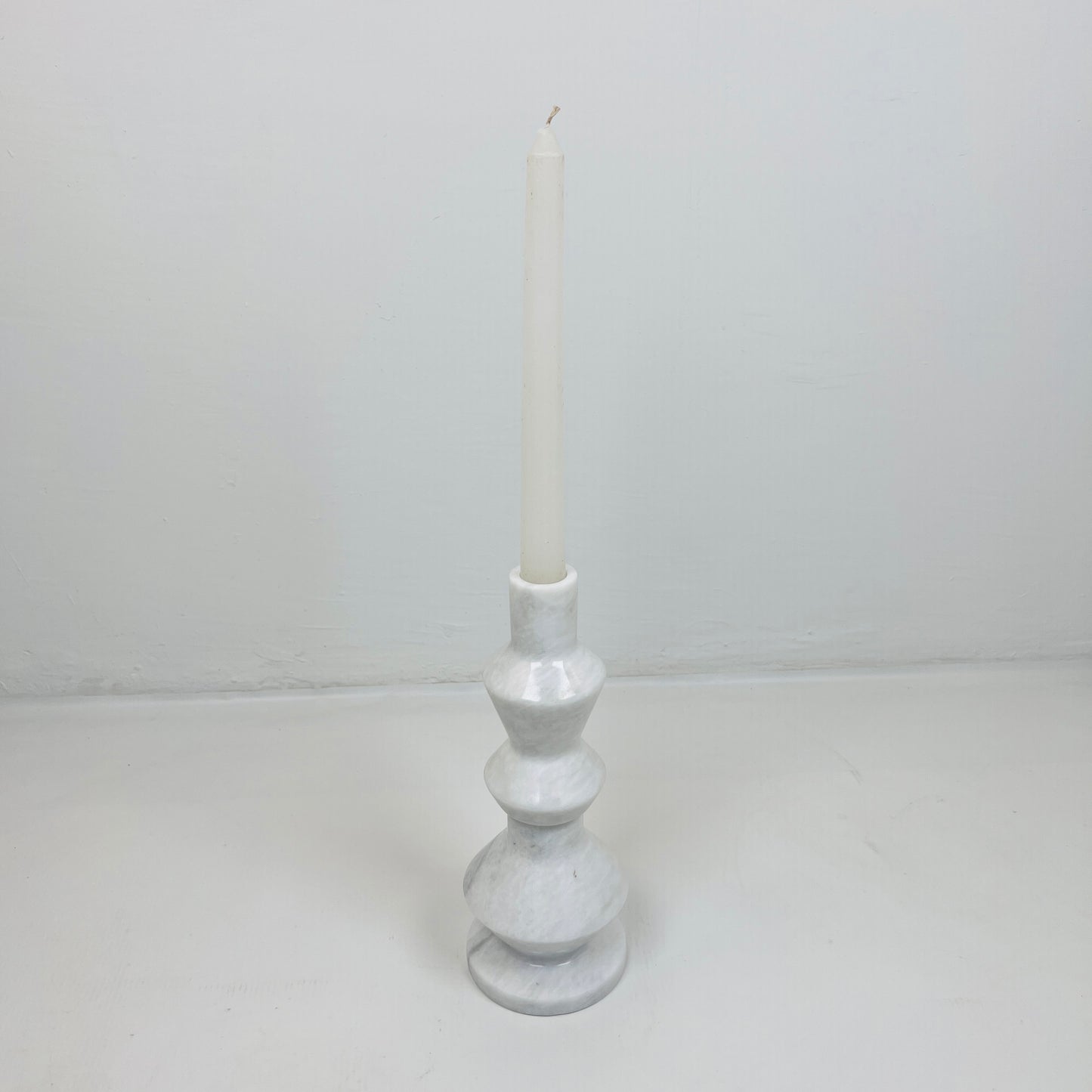 Layered Candle Stand - Gray