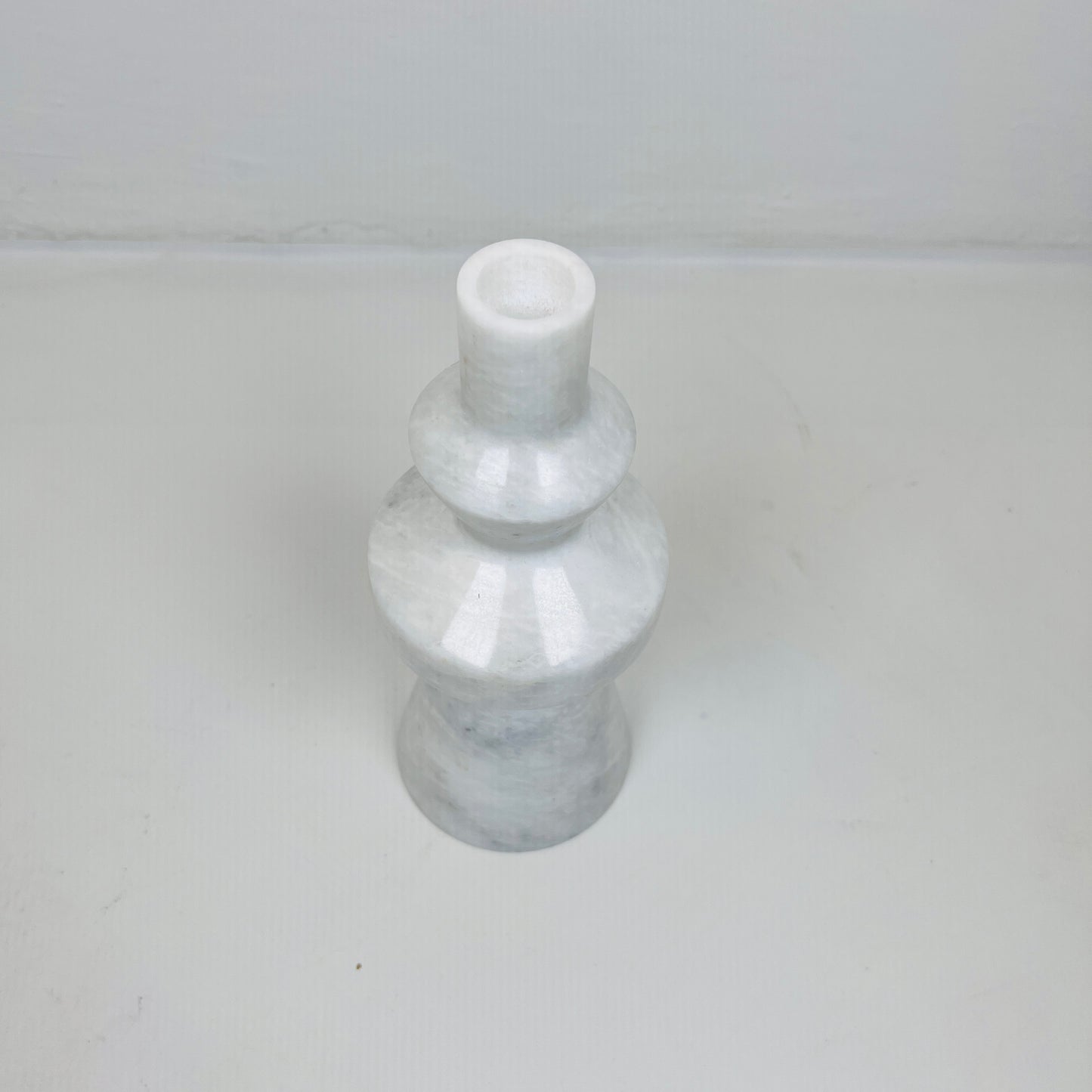 Bulged Ring Candle Stand - Gray