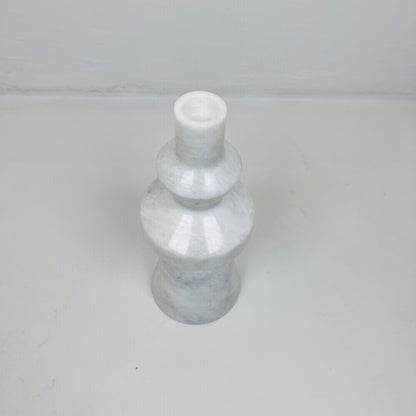 Bulged Ring Candle Stand - Gray