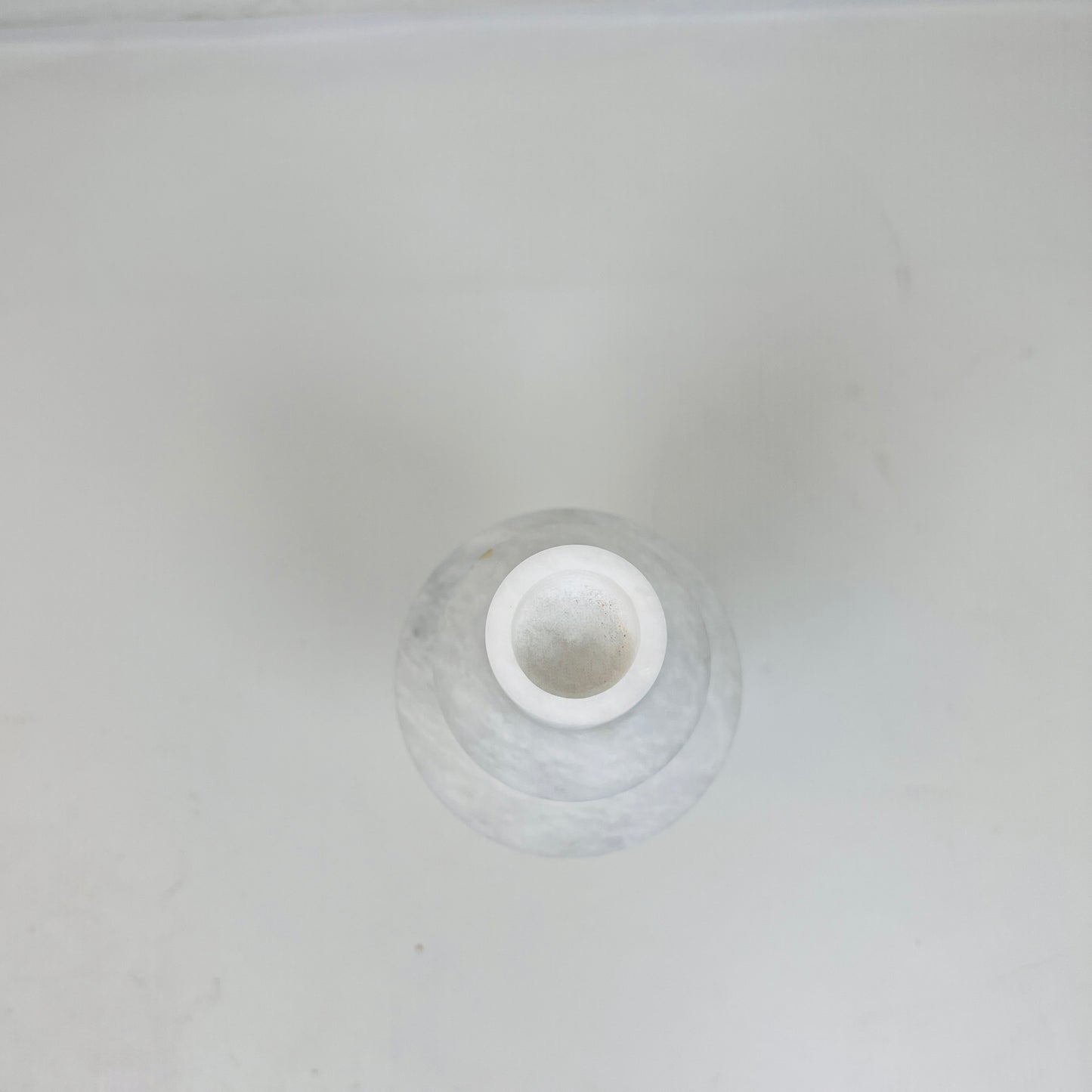 Bulged Ring Candle Stand - Gray