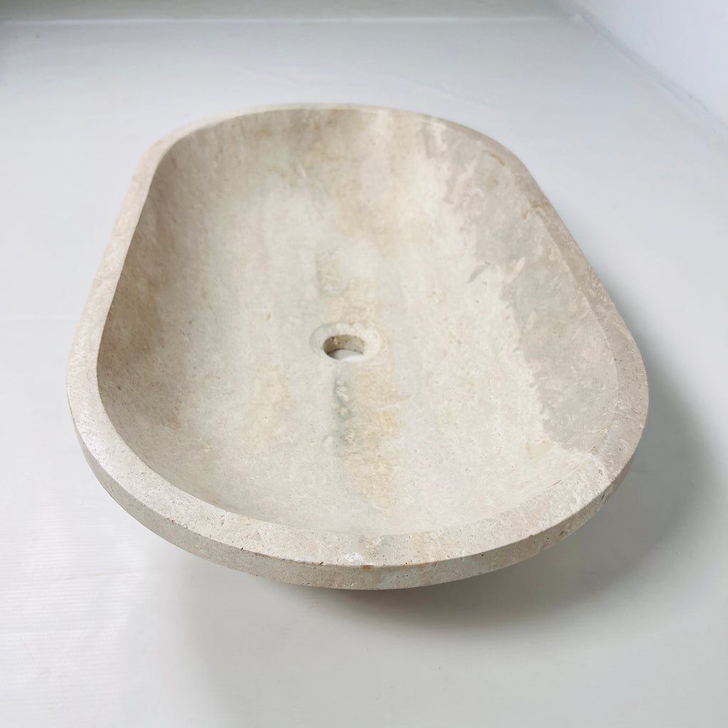 Light Beige Travertine Sink