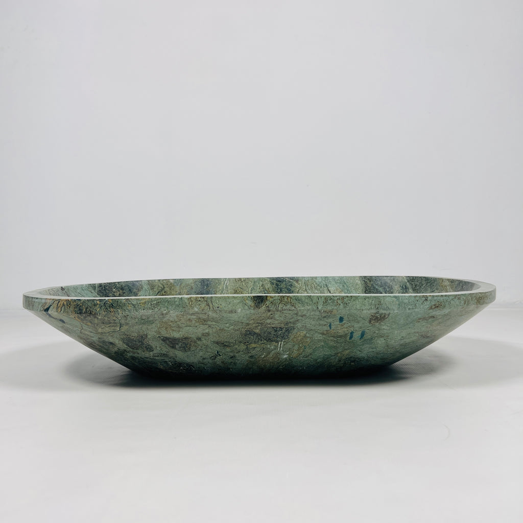 Oval Green Marble Sink