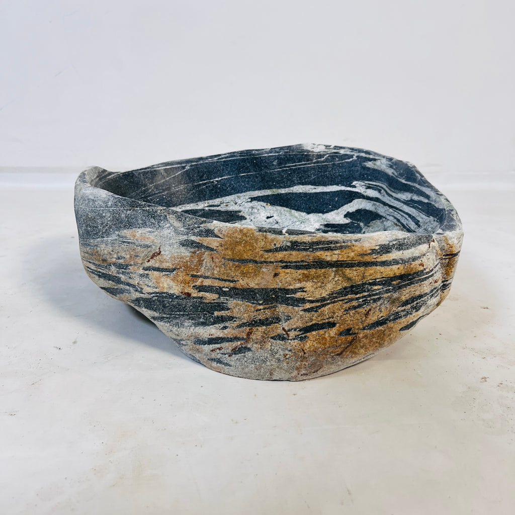 Ocean Gold Riverstone Sink