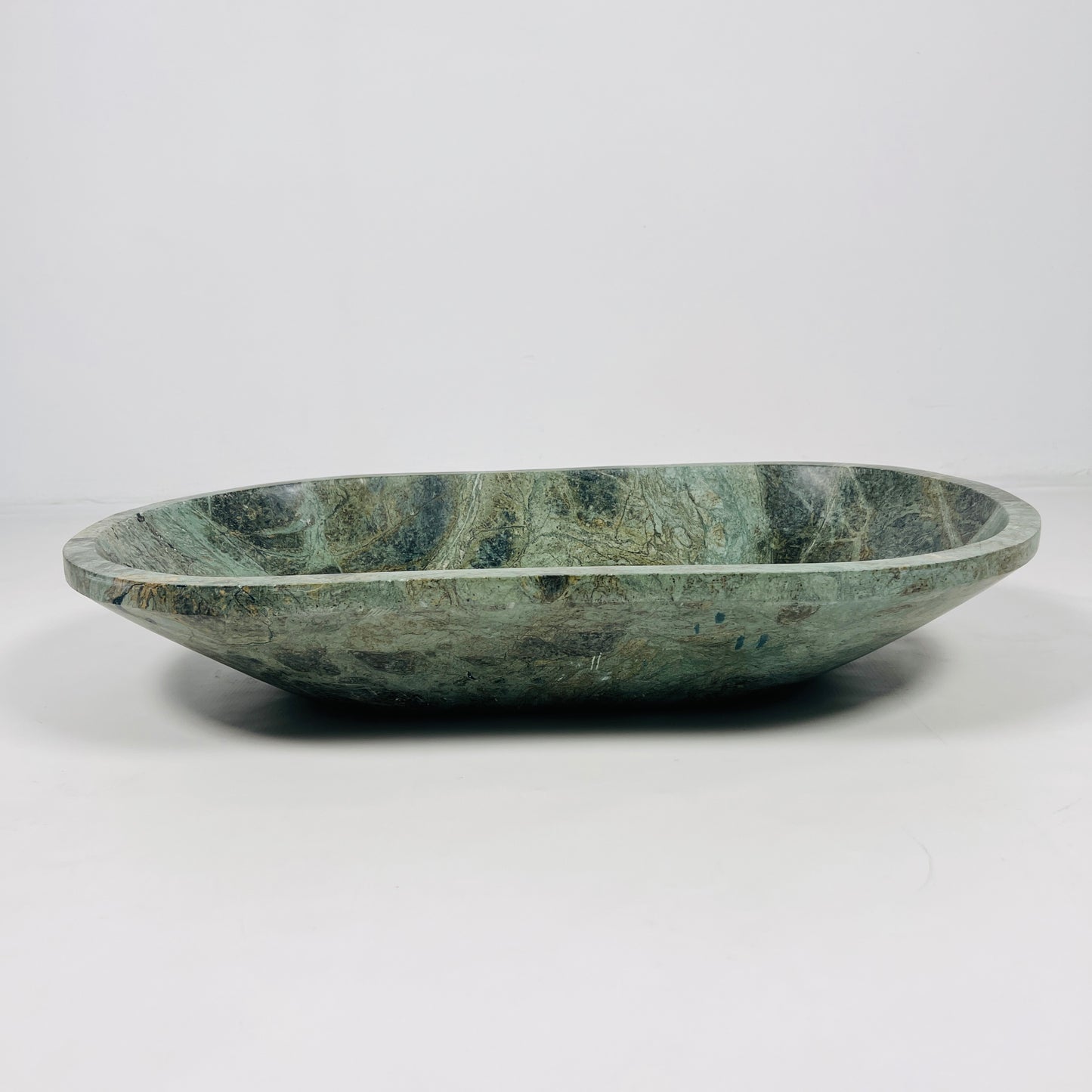 Oval Green Marble Sink