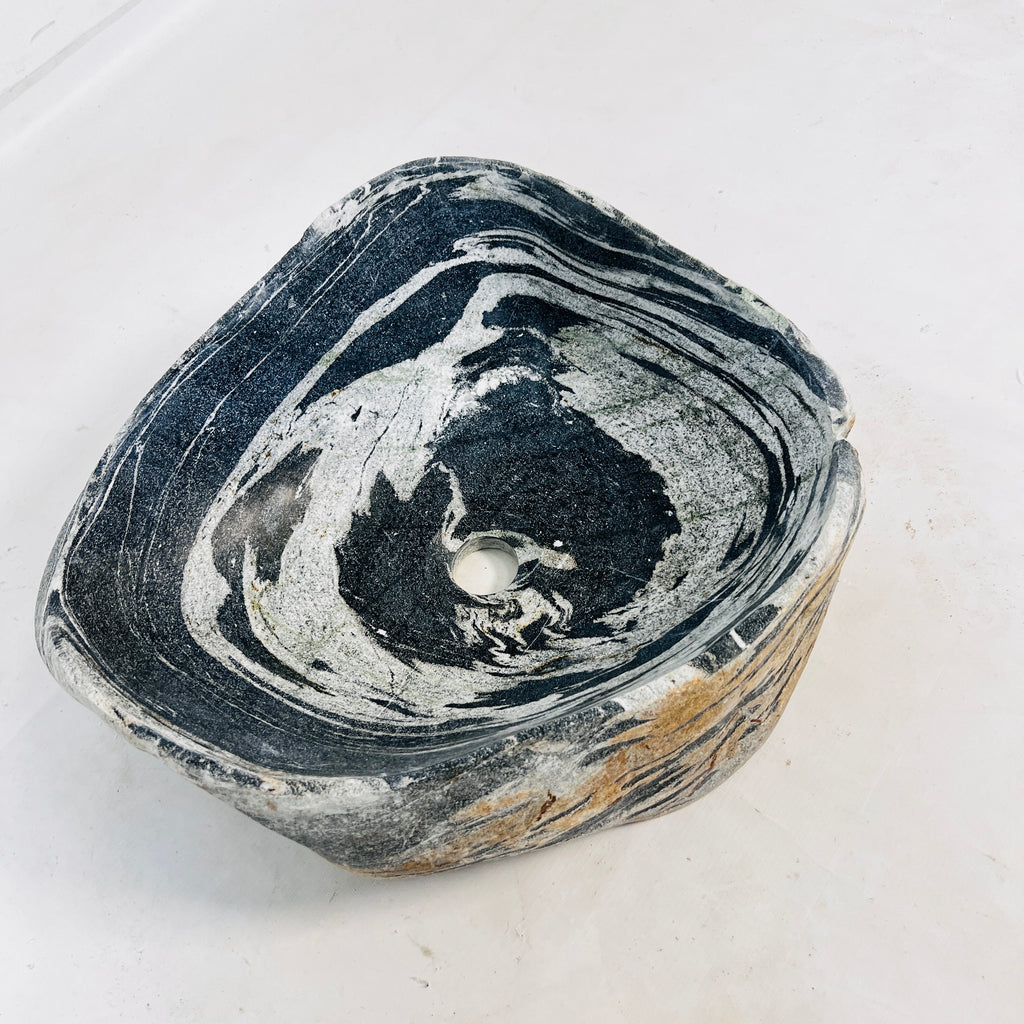 Ocean Gold Riverstone Sink