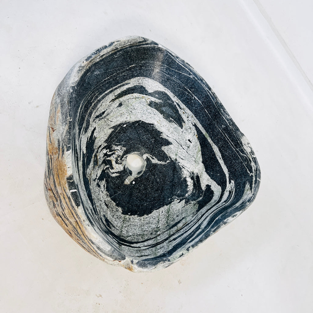 Ocean Gold Riverstone Sink