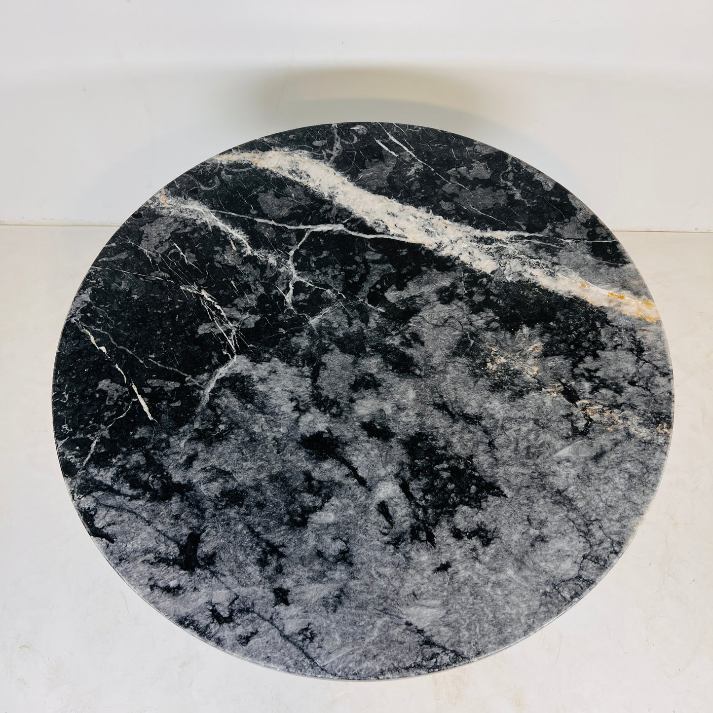 Helix Marble Table - Black & Blue