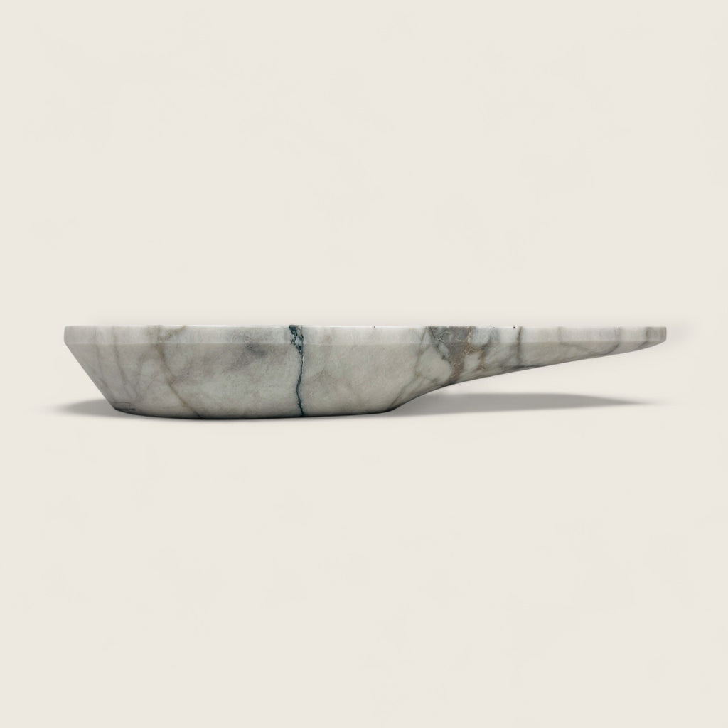 Atoll Grey Veined Marble Sink