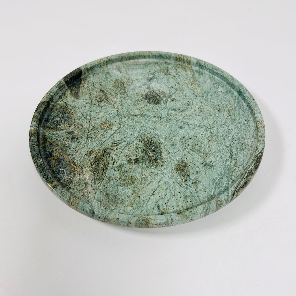 Jungle Green Splotched Plate