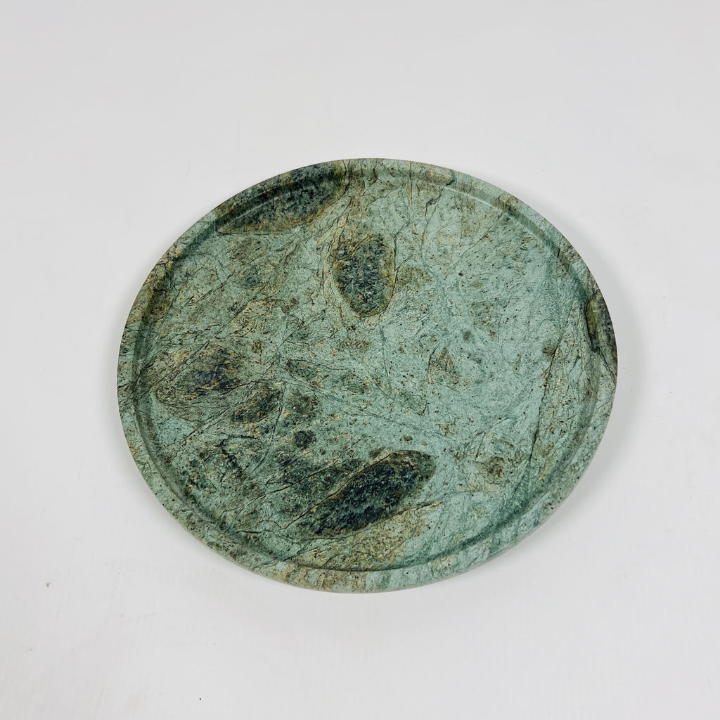 Jungle Green Splotched Plate