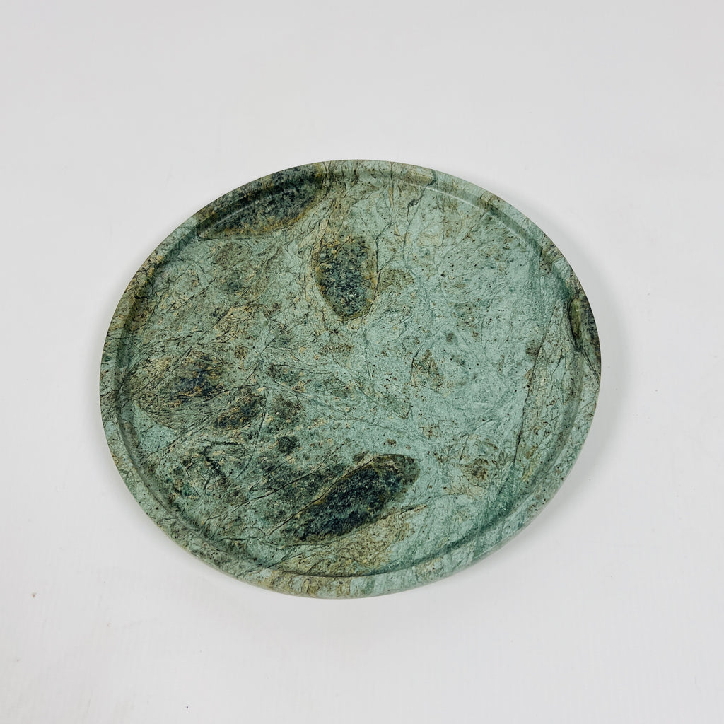 Jungle Green Splotched Plate