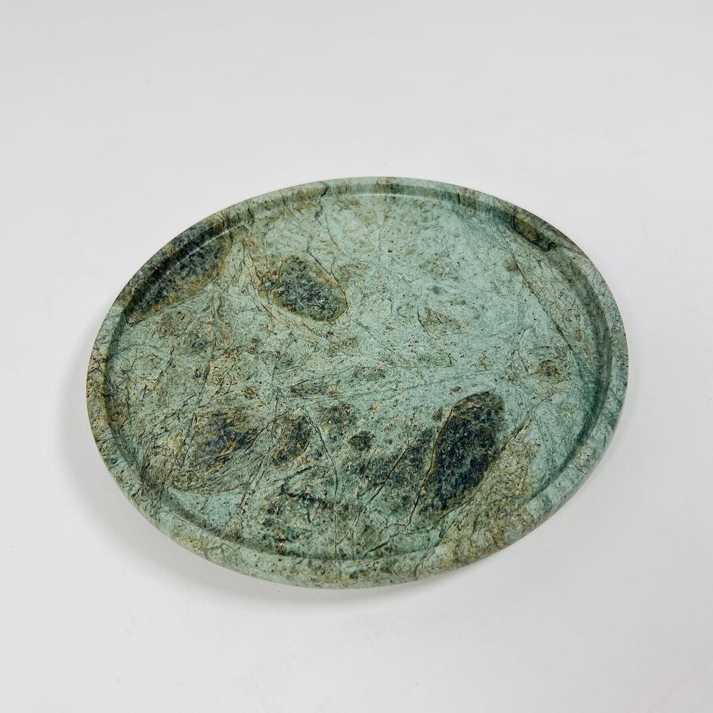 Jungle Green Splotched Plate