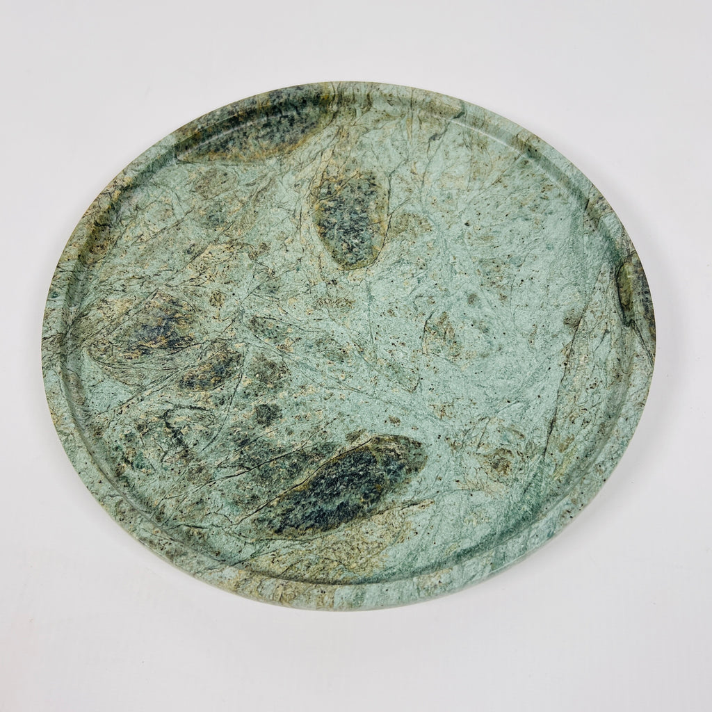 Jungle Green Splotched Plate