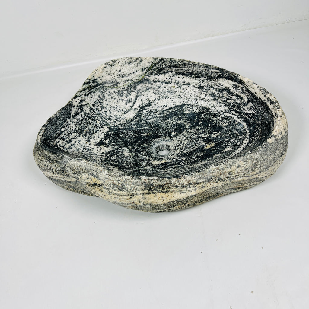 Driftwood Grey River Stone Sink