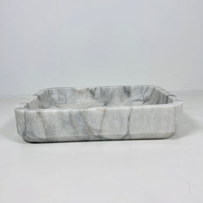 Rounded Rectangle Sink - Gray Commando