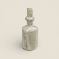 Collared Ornament Bottle - Travertine