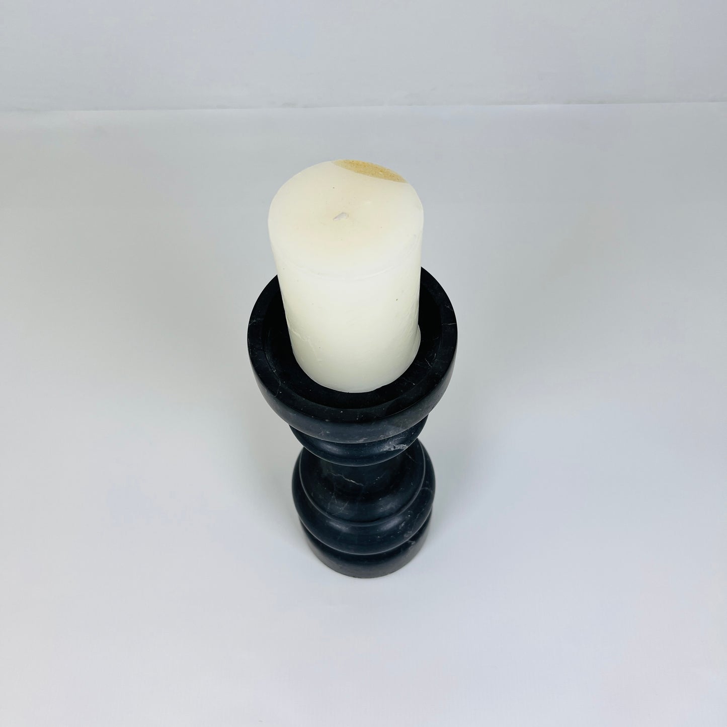 Shaker Candle Stand - Black
