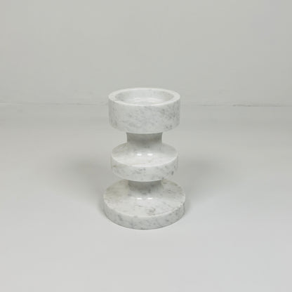 Triple Disc Candle Stand - Gray