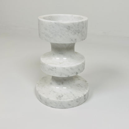 Triple Disc Candle Stand - Gray