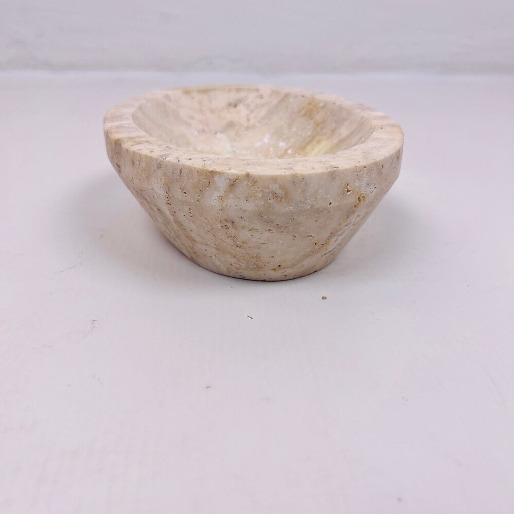 Travertine Grazed Soap Dish