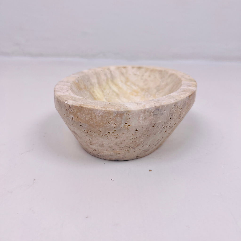 Travertine Grazed Soap Dish