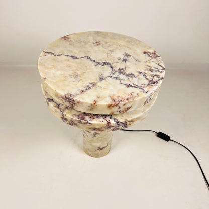 Dual Disc Lamp - Red & White