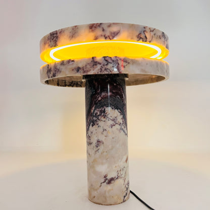 Dual Disc Lamp - Red & White