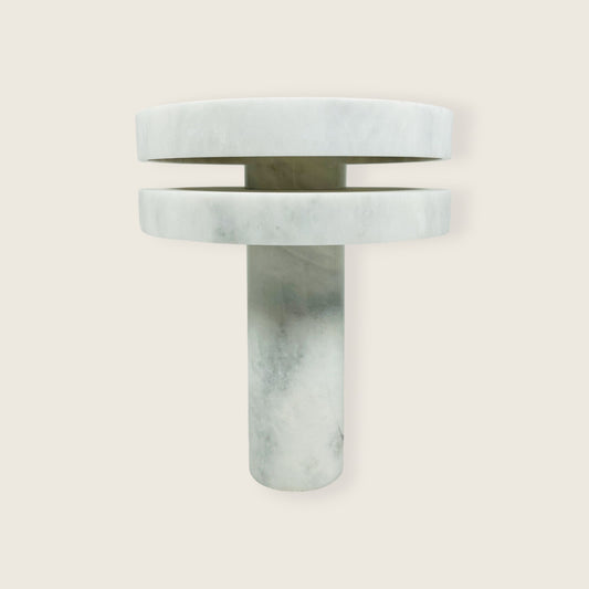 Dual Disc Lamp - Gray