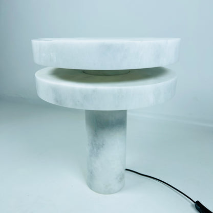 Dual Disc Lamp - Gray