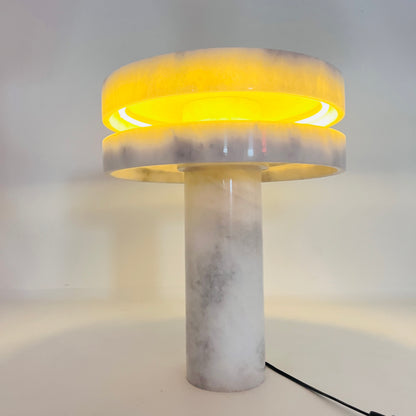 Dual Disc Lamp - Gray