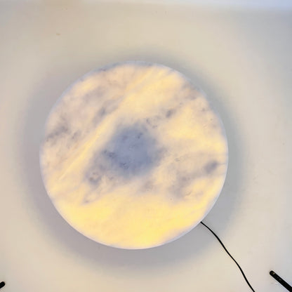 Dual Disc Lamp - Gray