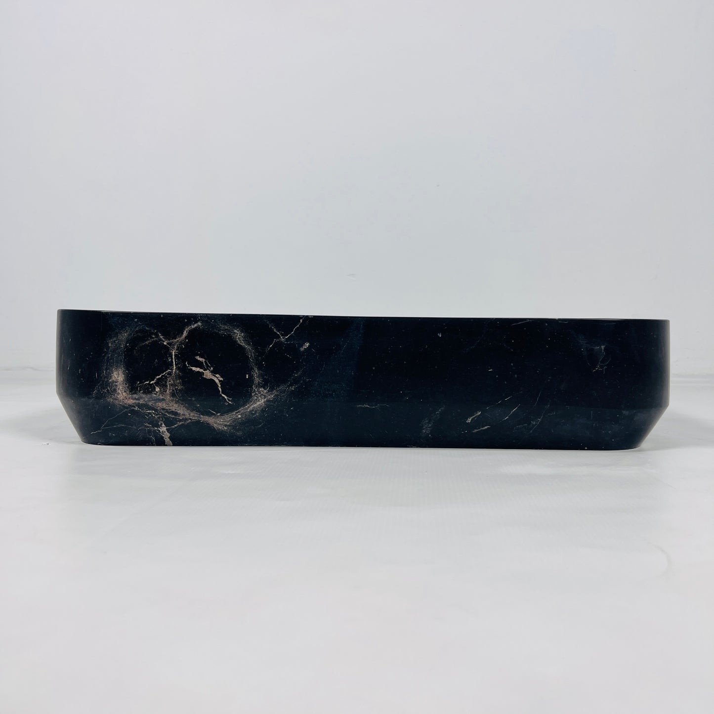Rounded Rectangle Sink - Polish Black