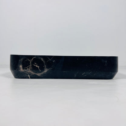 Rounded Rectangle Sink - Polish Black