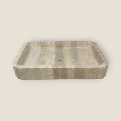 Rectangle Sink - Travertine