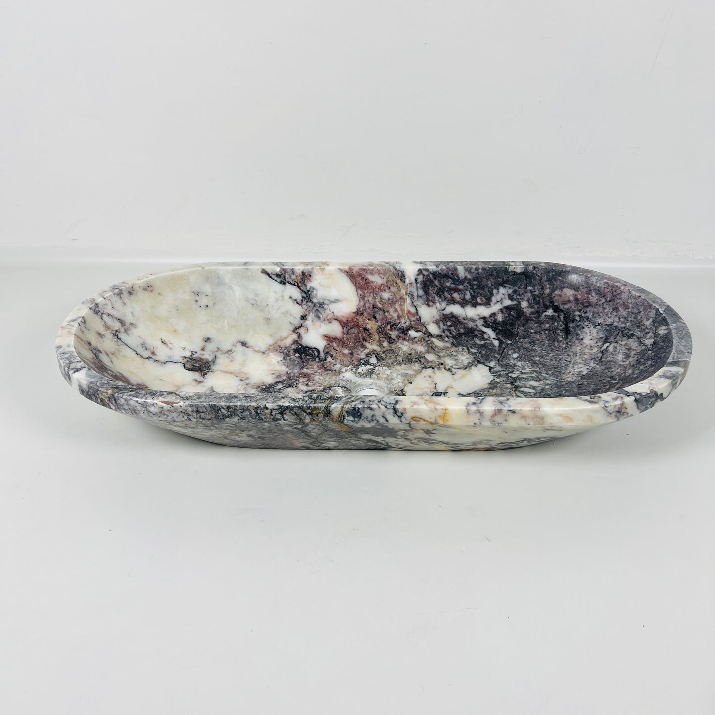 Capsule Sink - Red & White