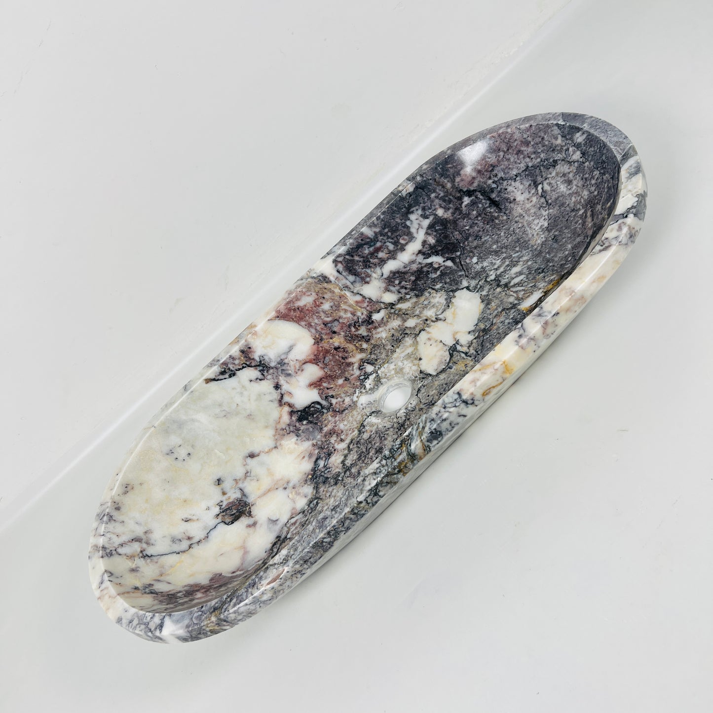 Capsule Sink - Red & White