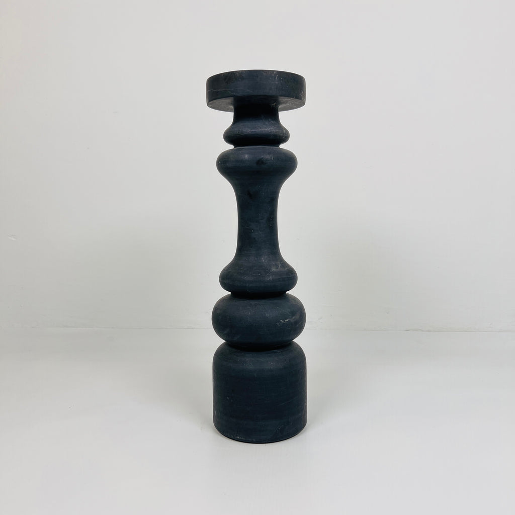 Pillar Black Candle Stand (Large)