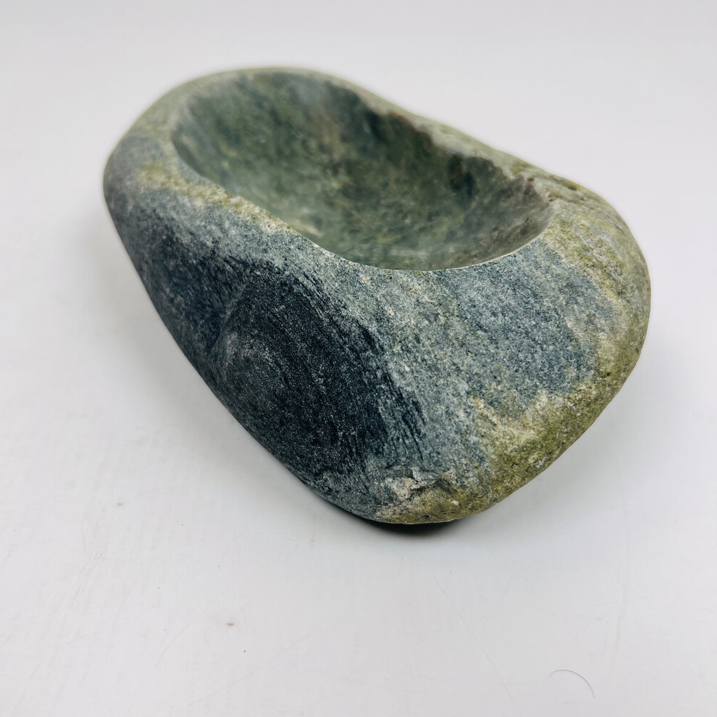 Riverstone Blue Dipped Soap Dish