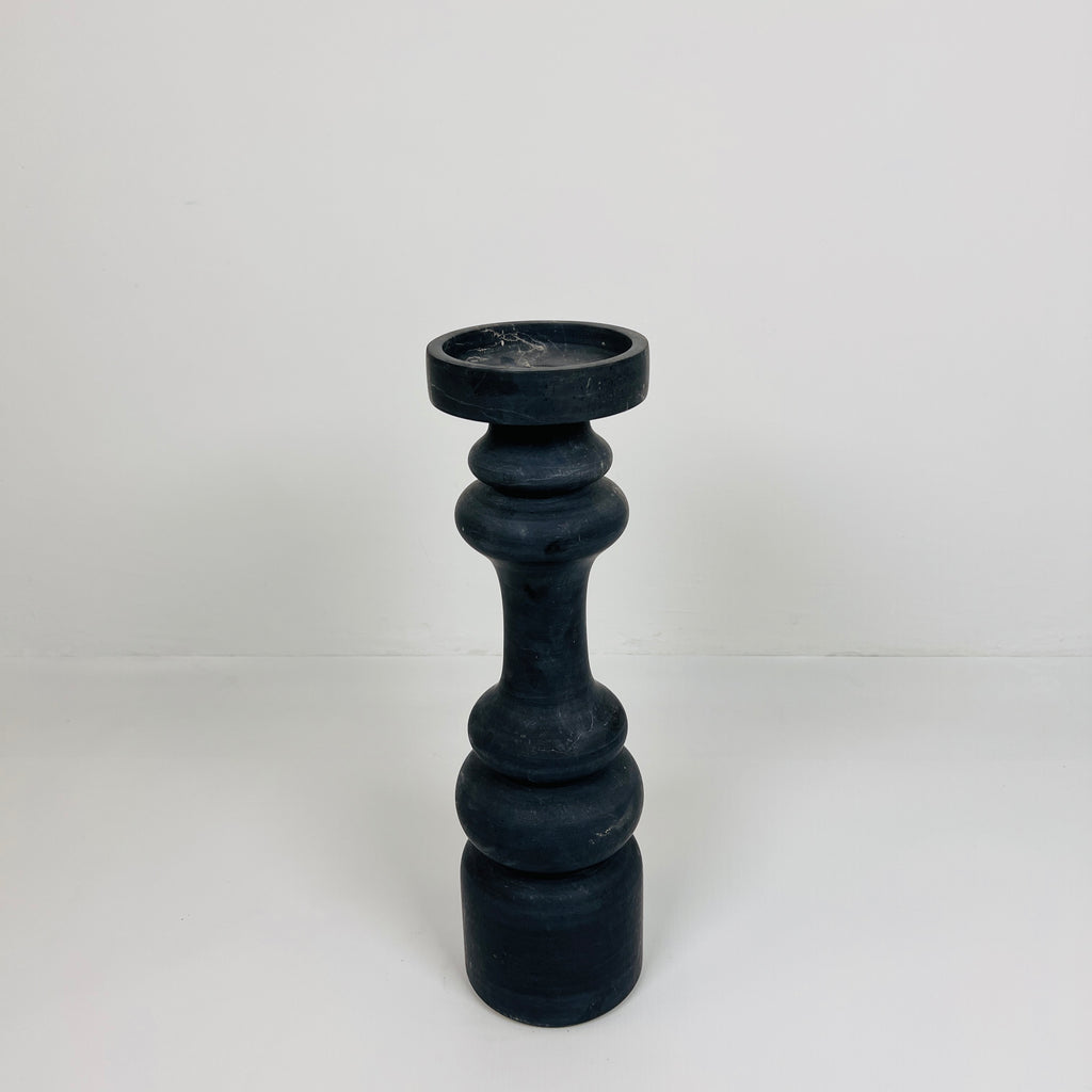 Pillar Black Candle Stand (Large)