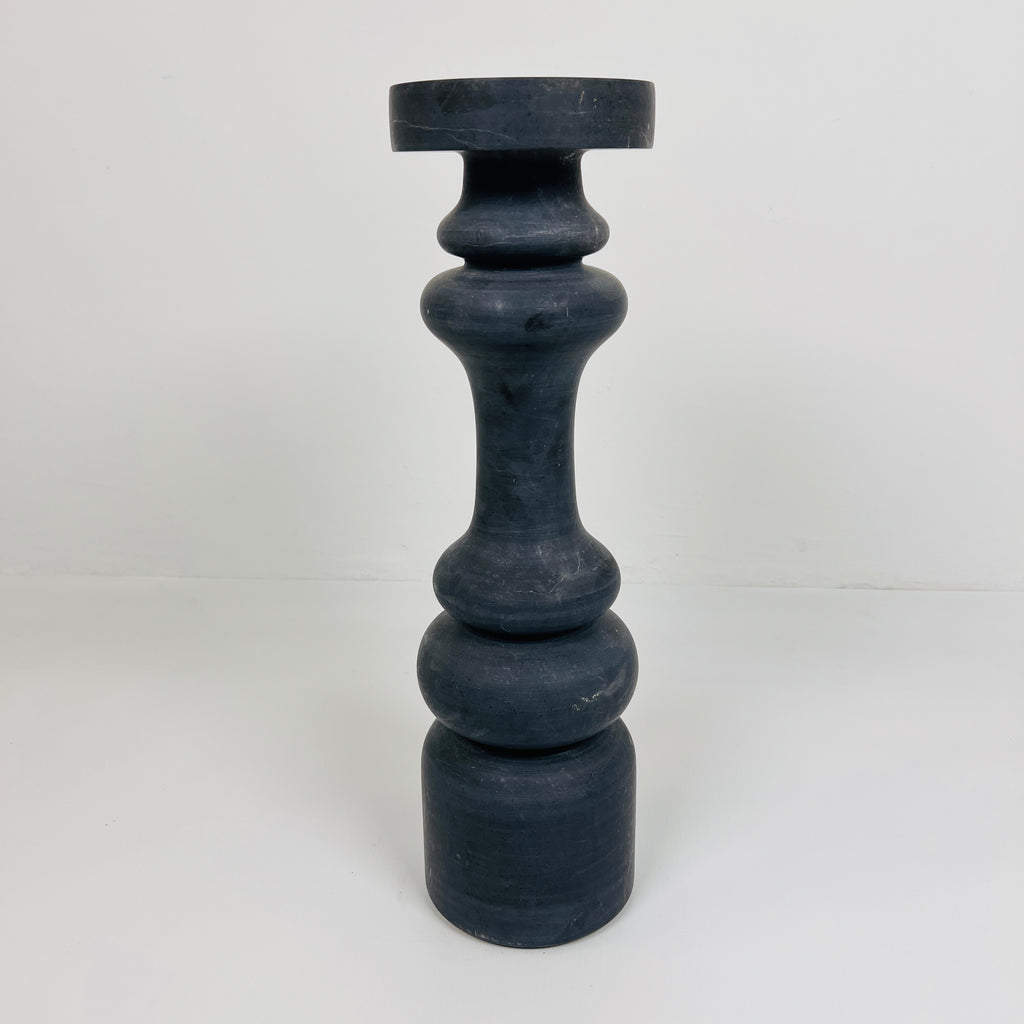 Pillar Black Candle Stand (Large)