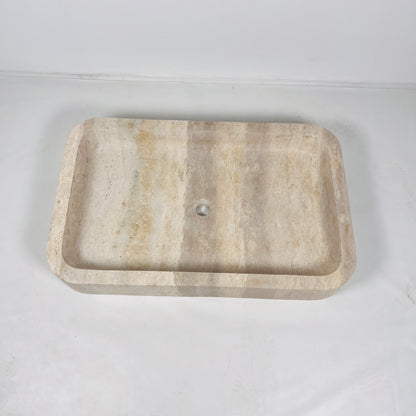Rectangle Sink - Travertine