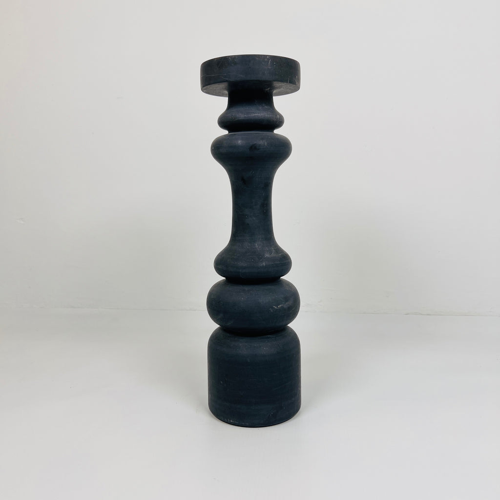 Pillar Black Candle Stand (Large)