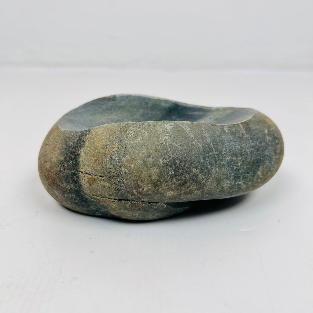 Riverstone Blue Hued Soap Dish