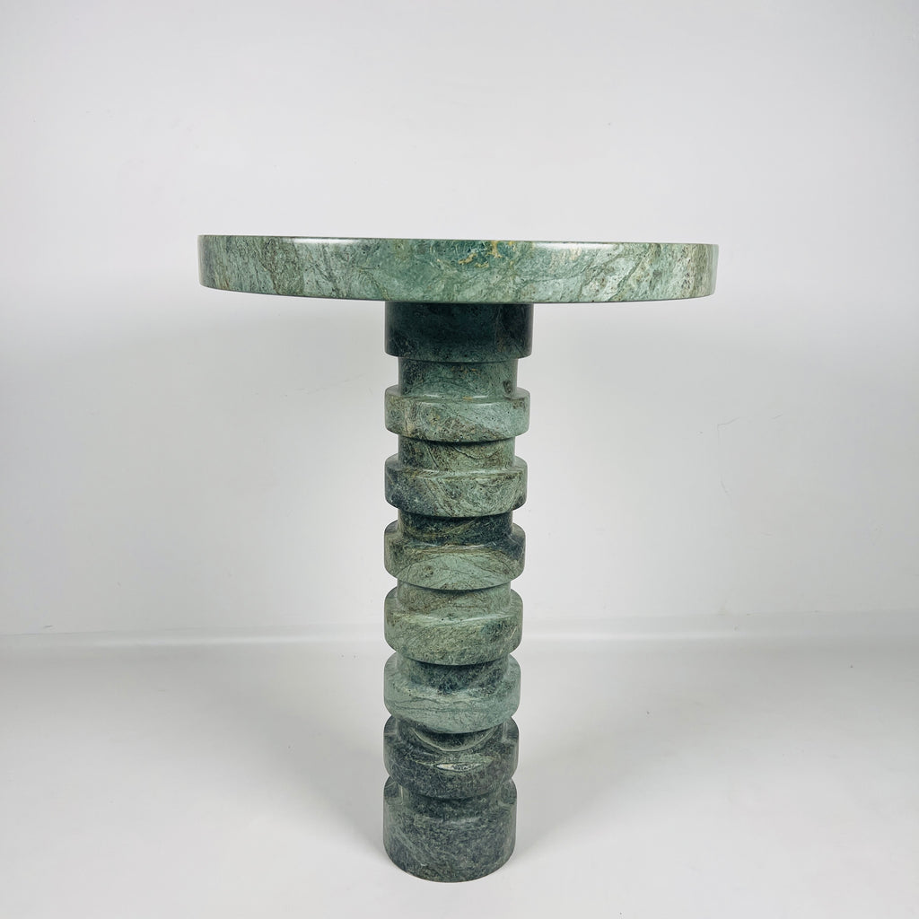 Jungle Green Pinnacle Side Table