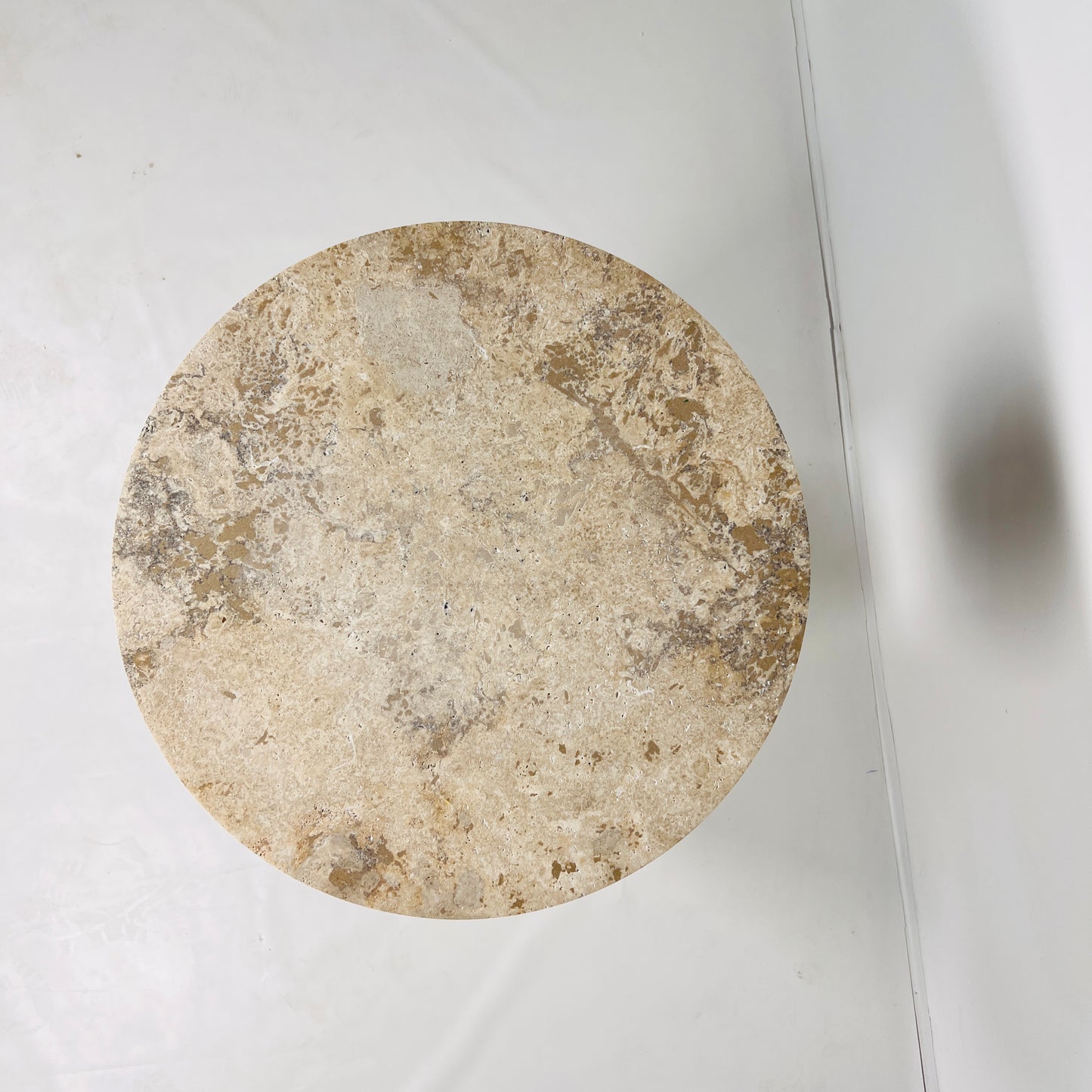 Jigsaw Travertine Table